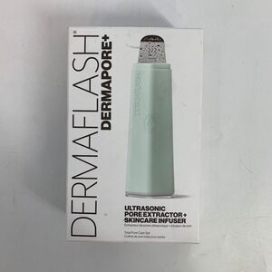 DERMAFLASH DERMAPORE+ Ultrasonic Pore Extractor & Skincare Infuser Mint Green